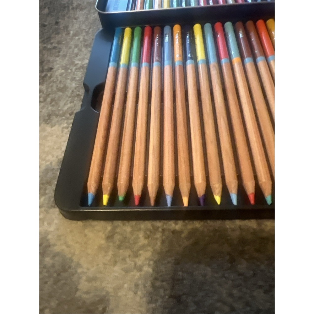 Journey Color Burst Pencils, 48 color Burst Pencils Preowned W/ Case - Picture 6 of 15